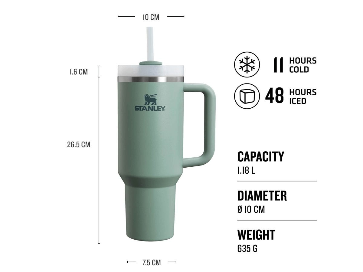 Stanley The Quencher H2.O FlowState™ Tumbler 1.18L  40oz Shale 2